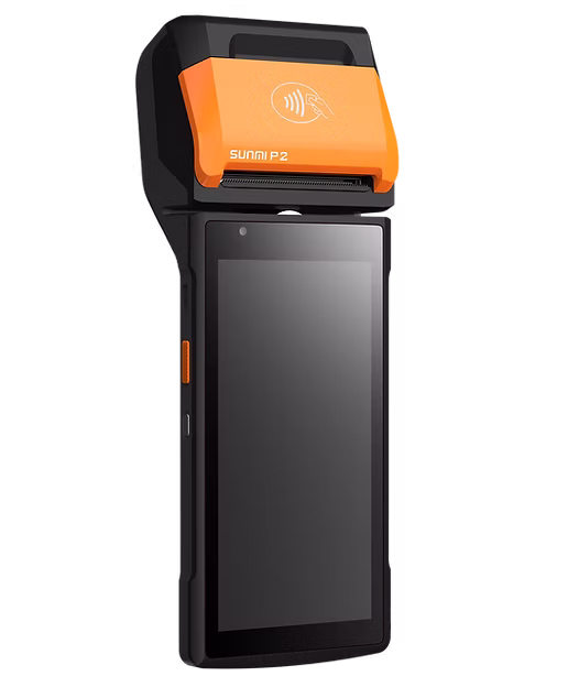 Sunmi payment terminal used with Touch2Pay